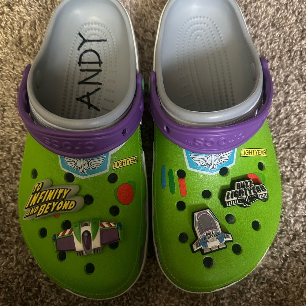 BOTH Toy Story Crocs (Woody and Buzz)